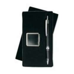 Bag Holder And Pen Set - Available In: Black Red Matt Silver