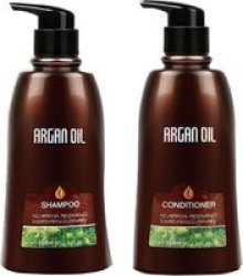Argan Oil From Morroco Salon Professional Argan Oil Twin Pack 350ML