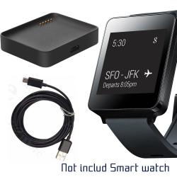 LG G Watch Charger LG G Watch LG-W100 Charging Cradle Dock Anoke Replacement Portable Chargin...