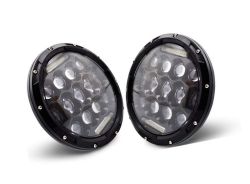 LED Headlight 7 75W Round LED Headlamp Of Two