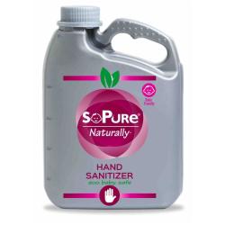 Sopure Spray & Go Hand Sanitizer - Nature's Best Germ Buster - 5 Litre