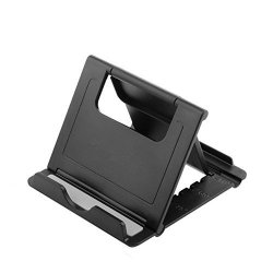 Geekercity Cell Phone Stand Foldable Multi-angle Desktop Mount Holder Universal For Smartphone 6-8" Table E-reader Iphone X 8 Plus 7 Plus 6S Samsung Galaxy