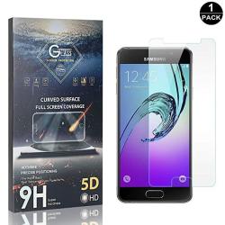 Bear Village Galaxy A3 2016 Tempered Glass Screen Protector 9H Hardness Screen Protector Film For Samsung Galaxy A3 2016 Bubble Free Ultra Thin 1 Pack