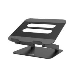 Black 15.6 Inch Aluminium Adjustable Notebook Stand