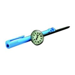 Taylor Precision Products Bi-therm Standard Grade Instant Read Bi-metal Thermometer 5-INCH Stem 1-INCH Dial -40- To 160-DEGREES Fahrenheit By Taylor