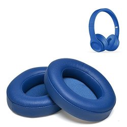 Beats Studio 2.0 Memory Foam Replacement Earpads Ear Pad Ear Cushions Studio 3.0 Wired wireless Bluetoothheadset Over-ear Headphones 1 Pair Blue