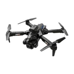 K10 Obstacle Avoidance Battery Powered Drone - Black