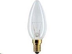 Osram E14 Halogen Lightbulb Candle - 30W Clear