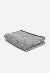 Plush Marle Towel - Charcoal