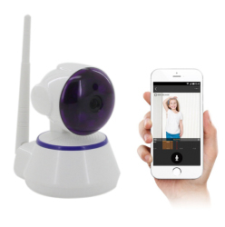 Indoor HD Wireless Network IP Alarm Camera with Mobile Viewing