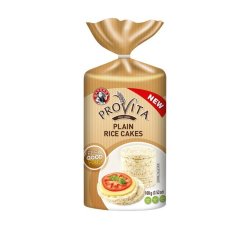 Bakers Provita Rice Cakes Plain 1 X 100G