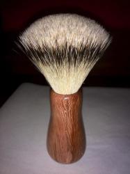 Wood Turned Shaving Brush Waboom