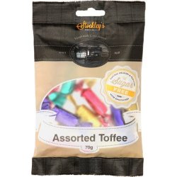 Stockley's Sugar Free Assorted Toffee 70G