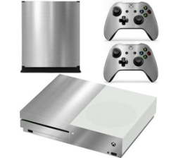 Skin-nit Decal Skin For Xbox One S: Chrome Silver