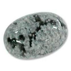 Snowflake Obsidian - Oval Cabochon - 0.95cts