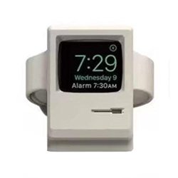 Ikevan Retro Classic Charging Dock Station Charger Holder Stand For Apple Watch White