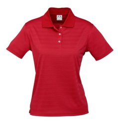 Biz Collection Icon Ladies Golf Shirt - Red BIZ-3603