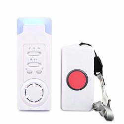 Home Safety Patient Alert Alarm System Wireless Alarm Emergency Call Button Elderly Monitor Caregiver Personal Pager For Elderly Kids 1 For 1