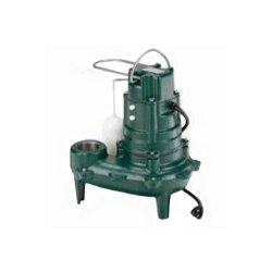 Zoeller Waste-mate 267-0001 Sewage Pump 1 2 Hp Automatic Heavy-duty Submersible Sewage Effluent Or Dewatering Pump