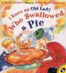 I Know an Old Lady Who Swallowed a Pie Picture Puffins by Alison Jackson