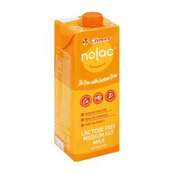 Clover Nolac Uht Lactose Free Milk 1LT