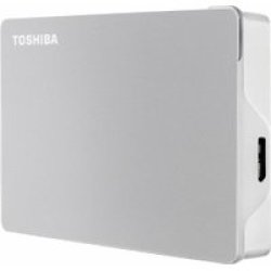 Toshiba Canvio Flex 1TB Usb-c External Hard Drive - Silver