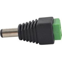 Dc Plug Incl Terminal Connector Block - Male 10 Pack