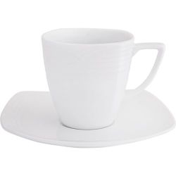 Noritake Square Espresso Cup & Saucer 70ML