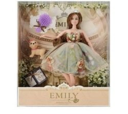 Emily Fashion Doll With Dog