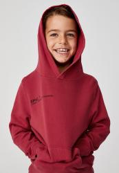 Cotton On Milo Hoodie - Fortune Red Epic