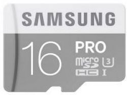 Samsung MB-MG16EA 16GB Micro Sdhc Pro 15X11X1MM With Sd Adapter
