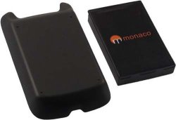 Monaco 31173 Extended High Capacity 2600MAH For Blackberry Bold 9790 - Non-retail Packaging - Black