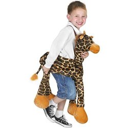Child's Ride On Giraffe Halloween Costume Size: Standard 5-7