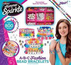 Cra-z-art Shimmer N Sparkle Diy Abc Fashion Beads