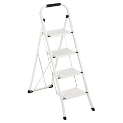 4 Step Ladder White