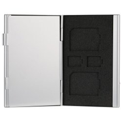 Aluminium Alloy Memory Card Storage Carrying Protector Box Case Cover Holder Wallet For Sd Tf Card P