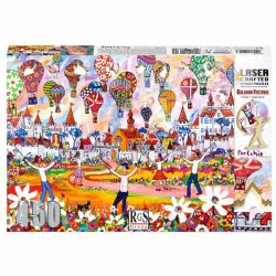 Balloon Festival Laser Crafted Widget Puzzle - 450-PIECES