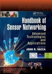 Handbook Of Sensor Networking - Advanced Technologies And Applications Paperback