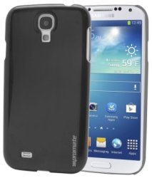 Promate FIGARO-S4 Shiny Custom-fit Shell Case For Samsung Galaxy S4-BLACK Retail Box 1 Year Warranty