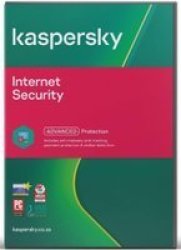 Kaspersky Internet Security 1 Year Software Licence - 1 + 1 Device