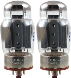 Tungsol 6550 Vacuum Tube Matched Pair