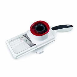Zyliss Easy Control Handheld Slicer White Grey And Red