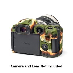 Pro Silicon Camera Case For Mirrorless Canon R7 - Camouflage - ECCR7C