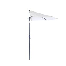Umbrella Half Round Arkea White