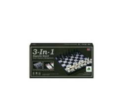 3IN1 Draughts Backgammon