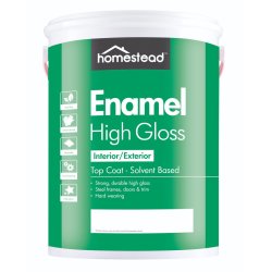 Enamel High Gloss:cream 5L