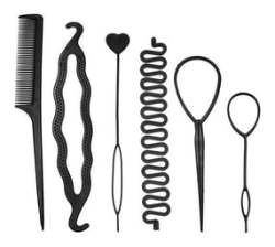 Hair Styling Accessory Set 6 Piece