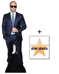 Fan Pack - Jason Statham Lifesize Cardboard Cutout Standee - Includes 8X10 25X20CM Star Photo - Fan Pack 348