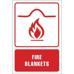 Fire Blankets Safety Sign & Meaning