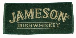 Jameson Irish Whiskey Cotton Bar Towel Pp
